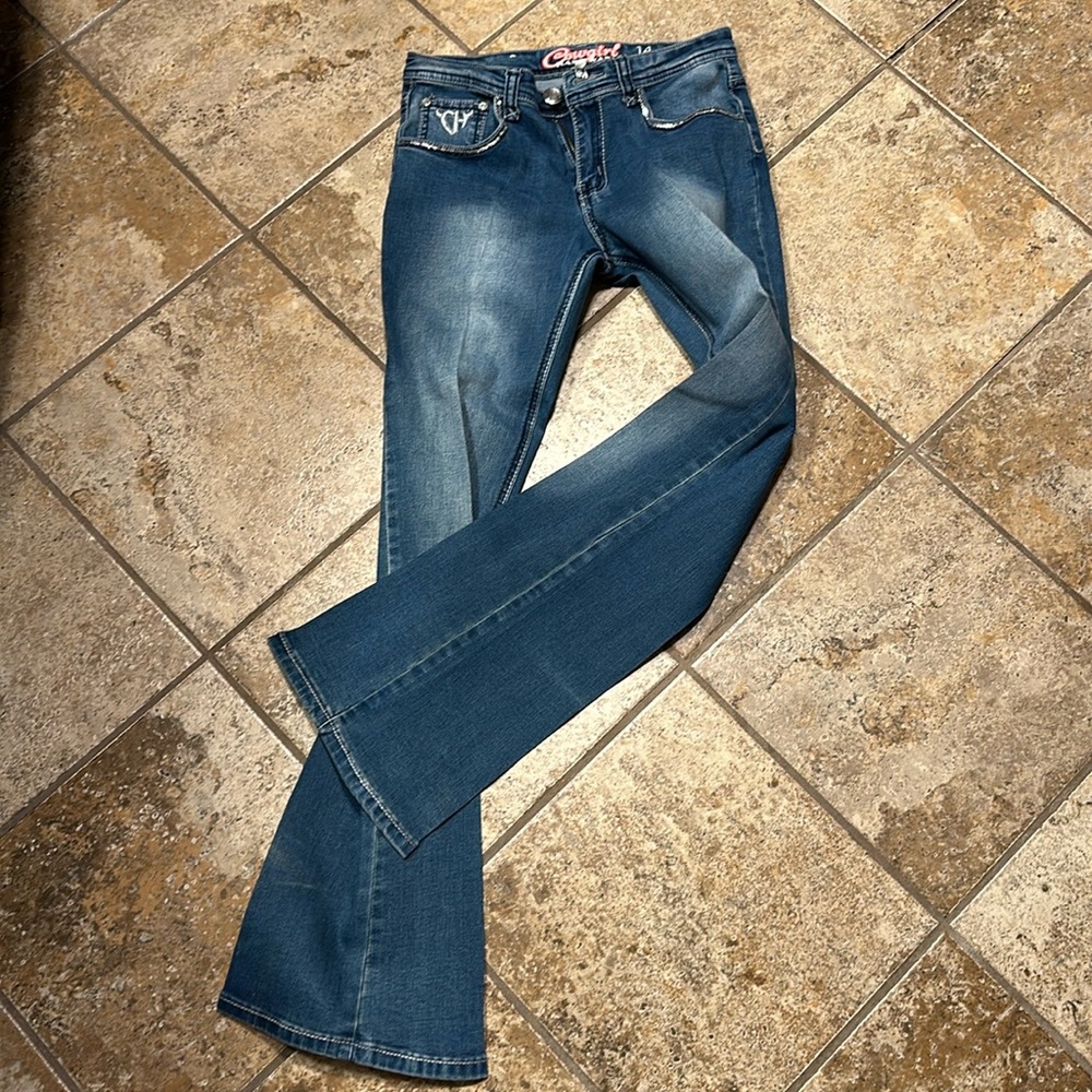 Cowgirl Hardware youth jeans